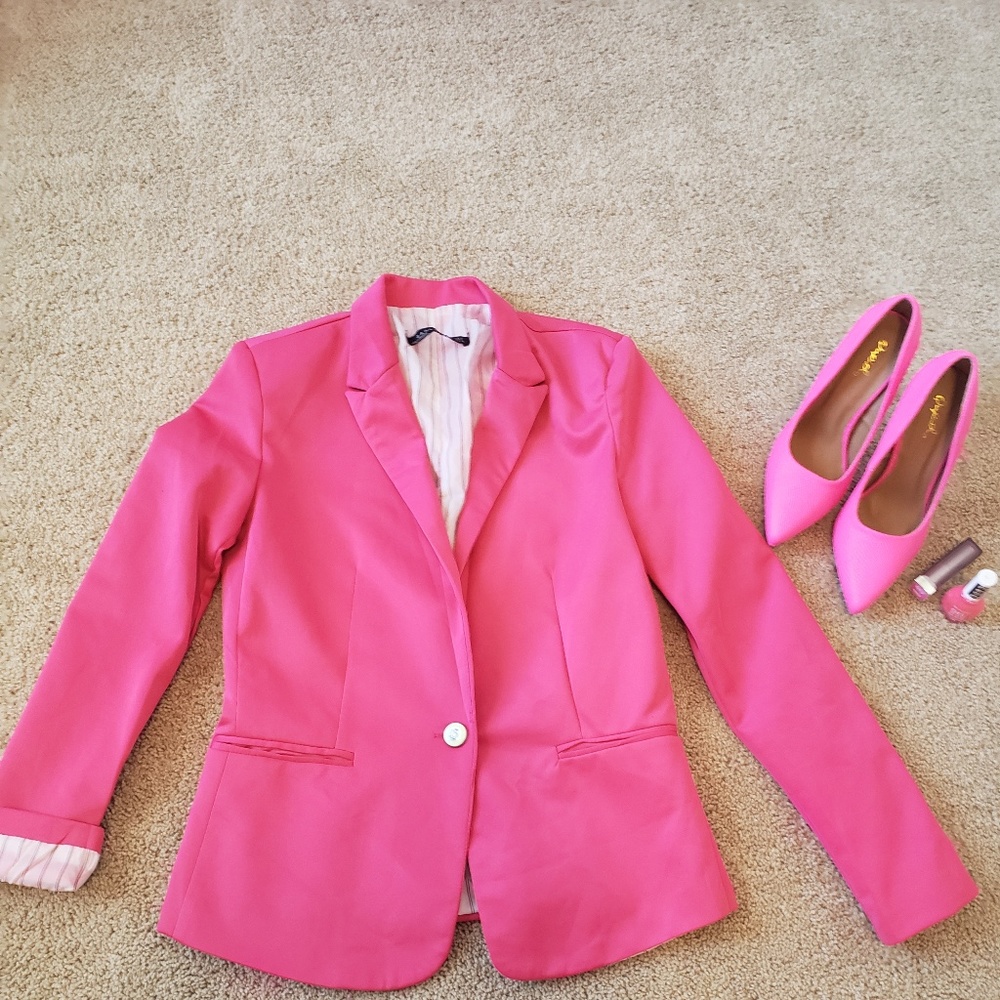 Hot Pink Blazer